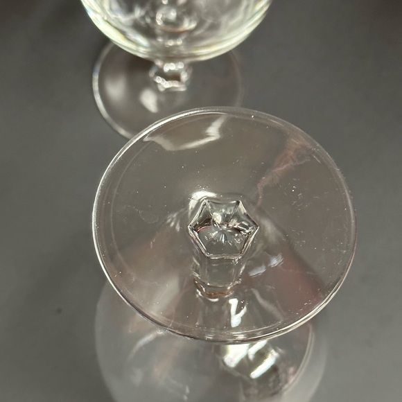 France vintage crystal wine cups - Picture 2 of 9